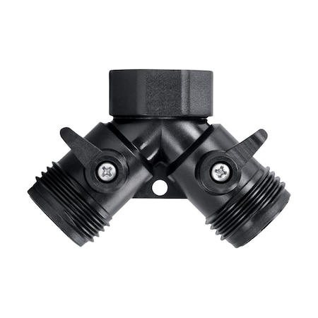 Raindrip Raindrip 3/4 in. FHTx 3/4 in. MHT in. Plastic Threaded Male/Female 2-Way Shut-off Valve R616CT